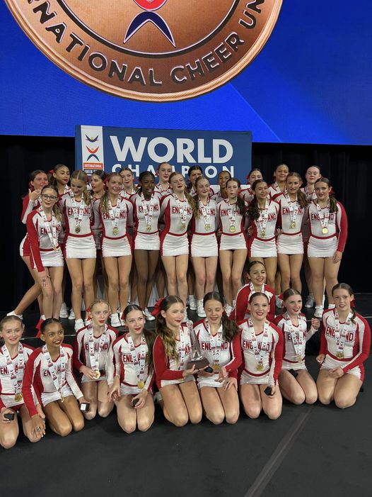 Sport Cheer England GOLD
